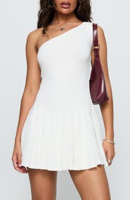 Princess Polly Writing Vows One-Shoulder Minidress