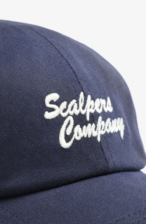Scalpers Vintage Cap In Blue