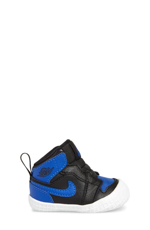 Jordan Nike Air  1 Crib Bootie In Black