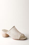 Huma Blanco Milla Natural Jute Slide Sandal