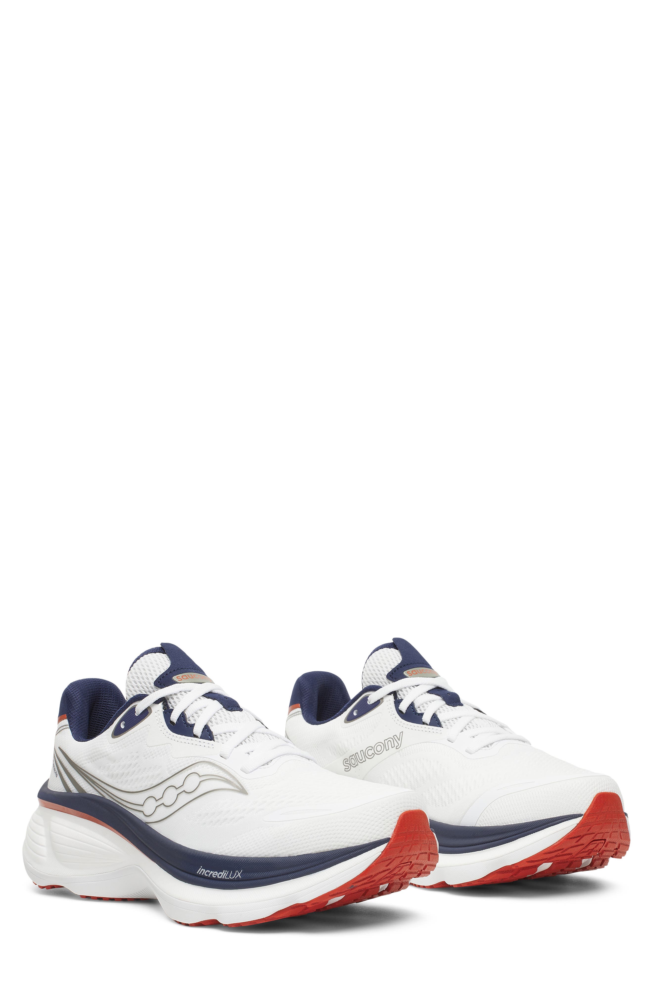 Hurricane 26 Running Shoe, Main, color, WHITE/ NAVAL