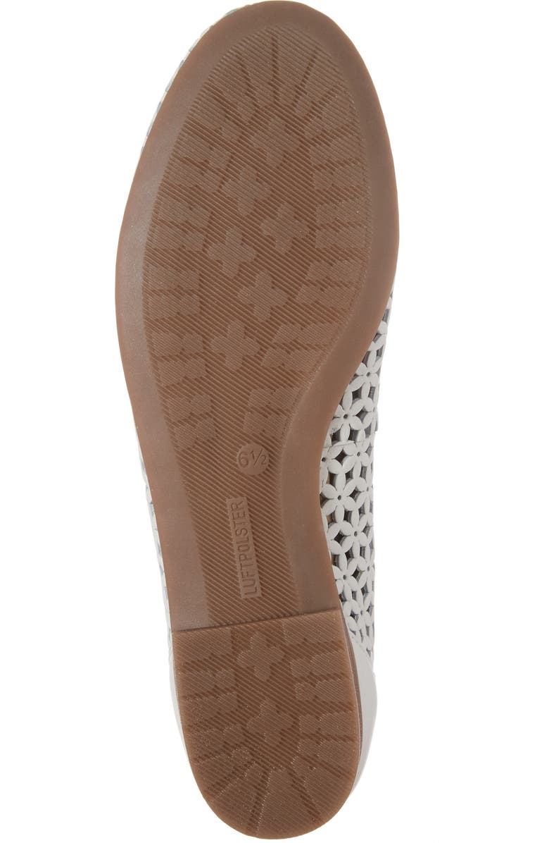 ara Stephanie Perforated Ballet Flat, Alternate, color,