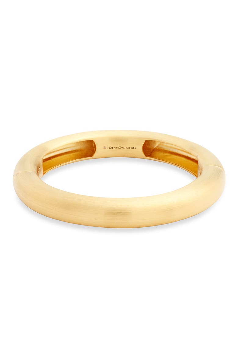 Large Dune Hinge Bangle Bracelet, Main, color, GOLD