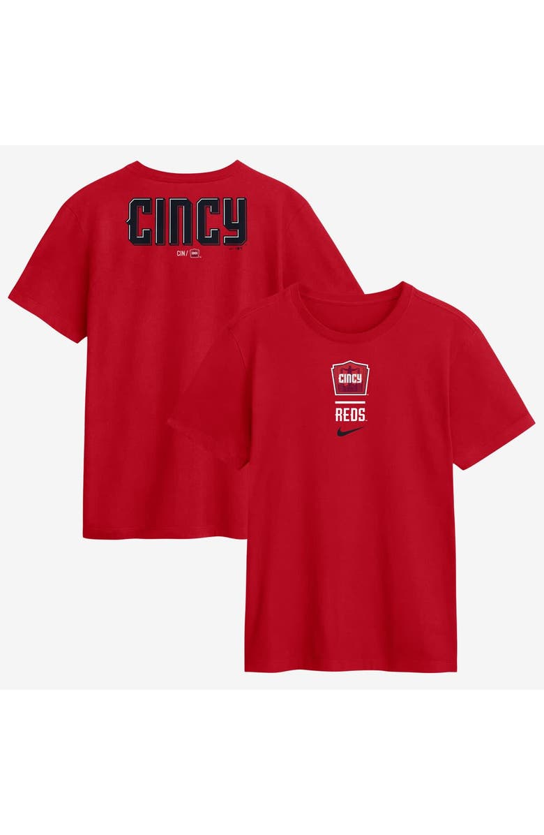 Nike Men's Nike Red Cincinnati Reds 2026 City Connect 2-Hit T-Shirt, Main, color, Red