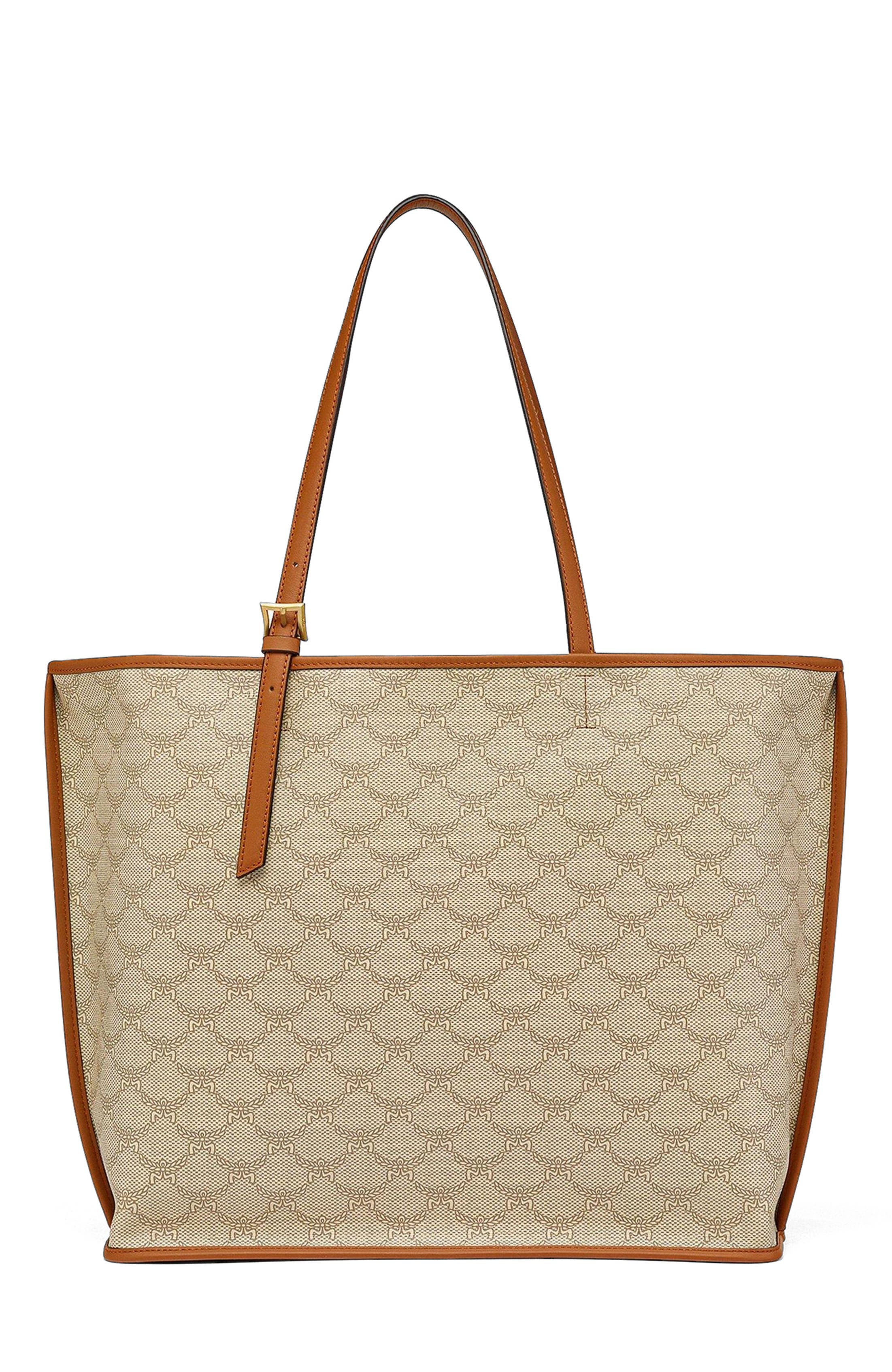 MCM Himmel Shopper in Lauretos, Alternate, color, 