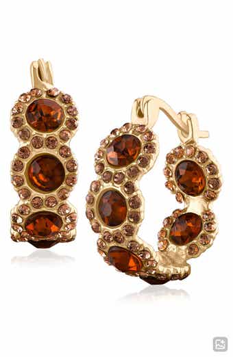 Crystal Inside-Out Hoop Earrings (Nordstrom Exclusive)