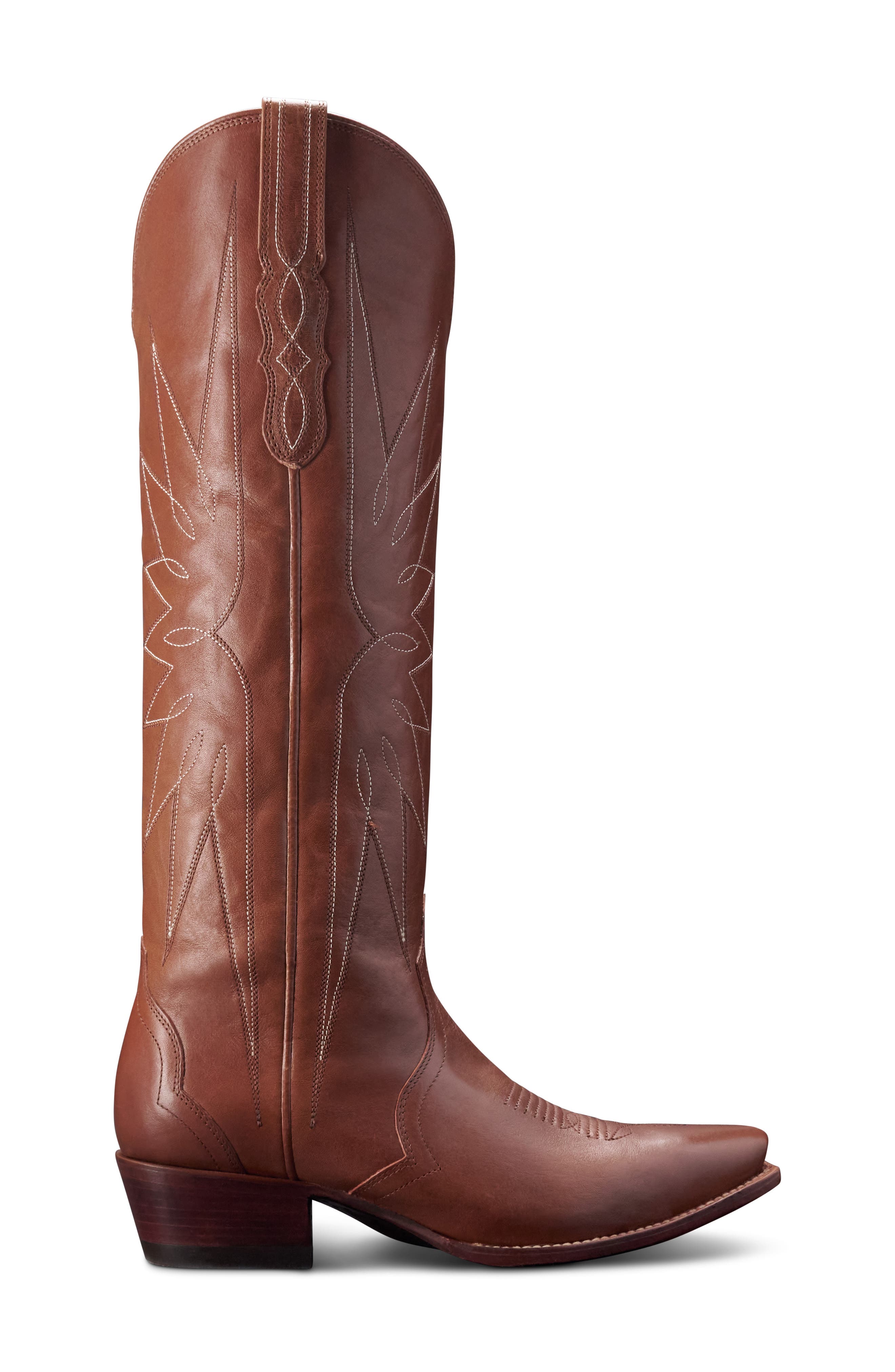 The Loretta Western Boot, Alternate, color, SADDLE