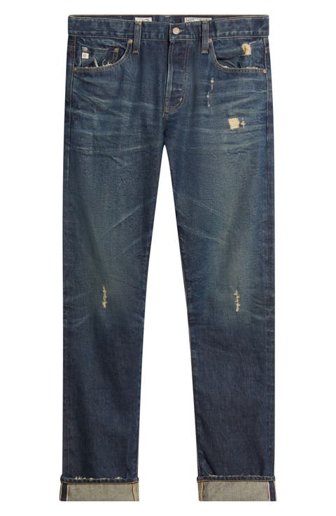 Tellis Slim Heritage Rigid Red Line Selvedge Jeans