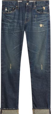 AG Tellis Slim Heritage Rigid Red Line Selvedge Jeans