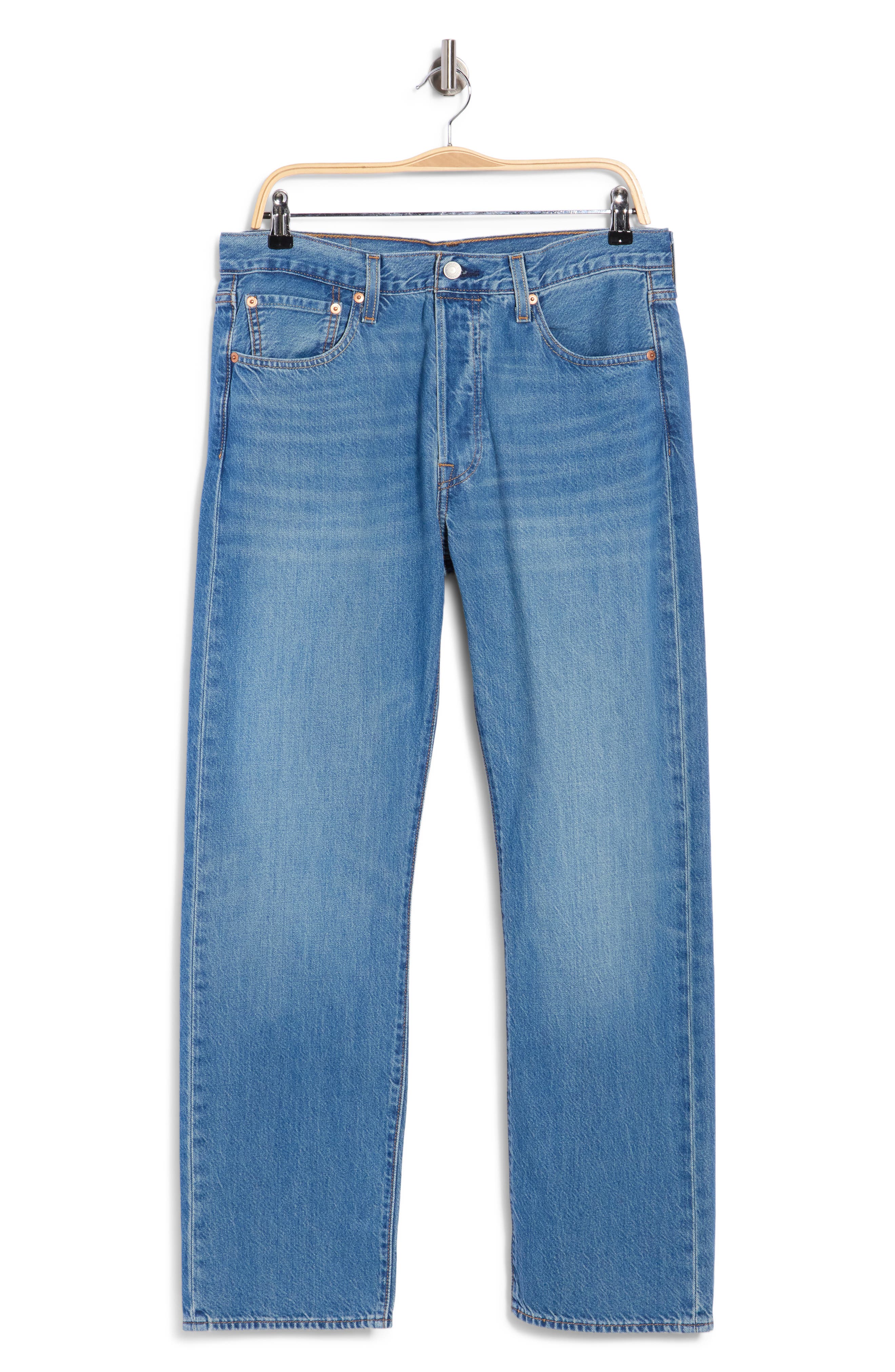 501® Original Regular Rise Straight Leg Jeans