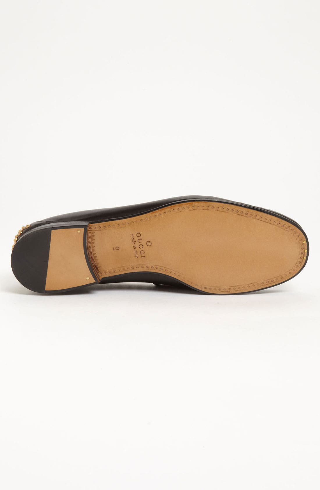 Gucci 'Roos' Studded Bit Loafer, Alternate, color, 