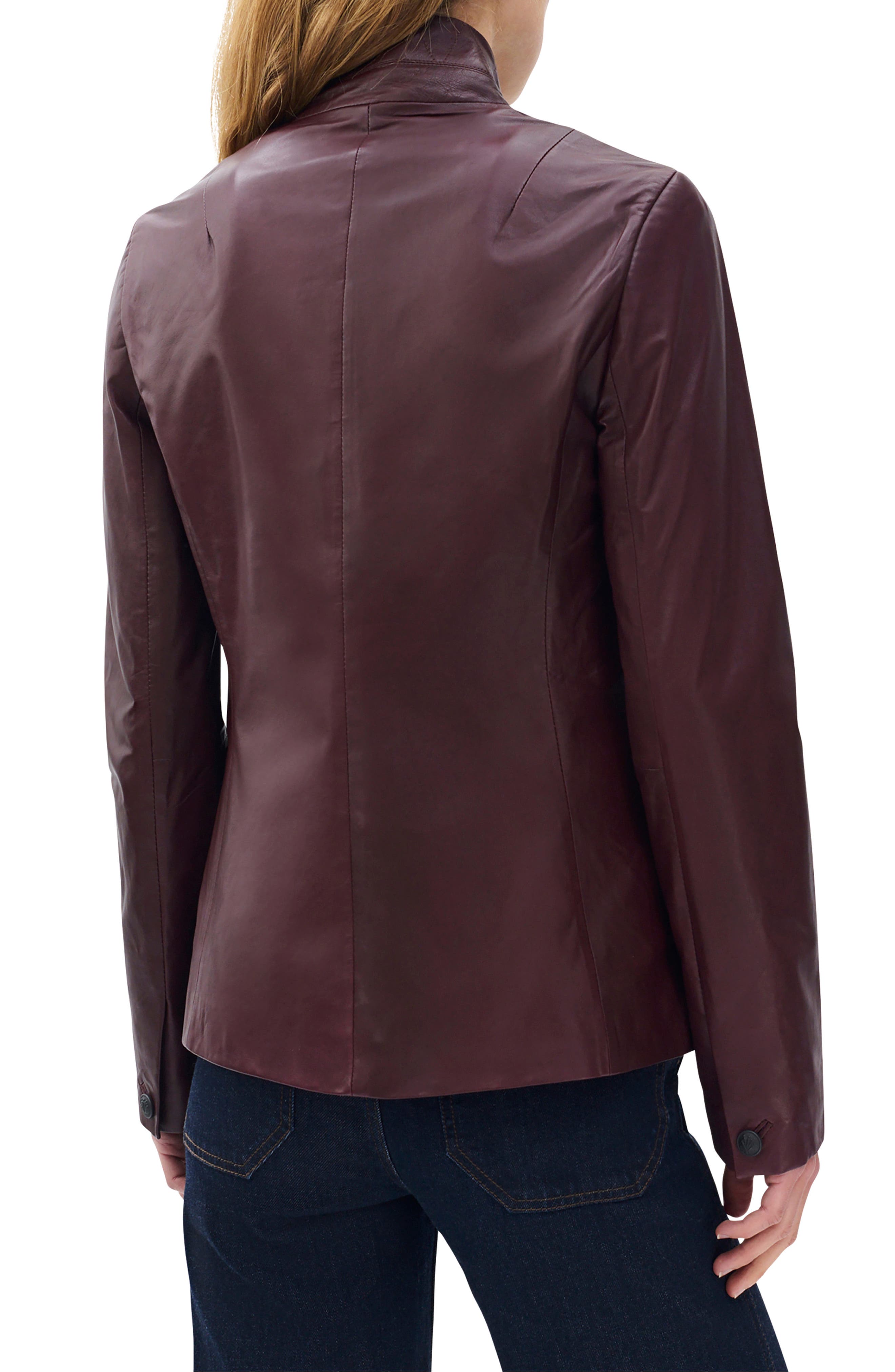 Slade Leather Blazer - image 2