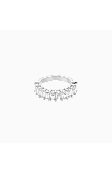 Fernanda Crystal Statement Ring Trendy Bold Design