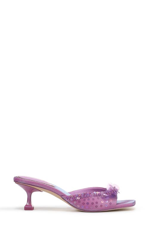 Circus Ny By Sam Edelman Juliana Kitten Heel Sandal In Mulberry