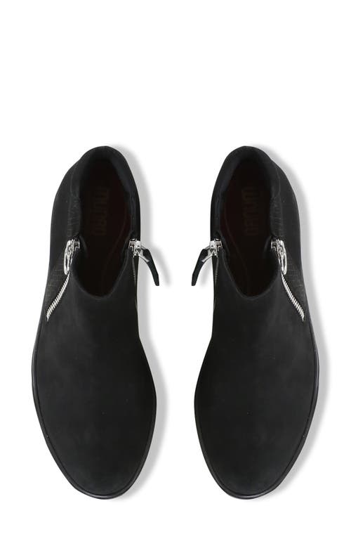 Munro Viera Mid Sneaker In Black Snake Combo