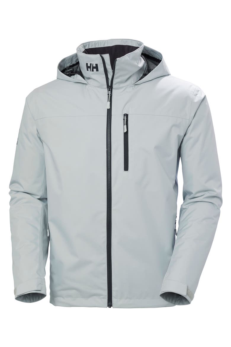 Hooded Crew 2.0 Waterproof Midlayer Sailing Jacket, Alternate, color, GREY FOG