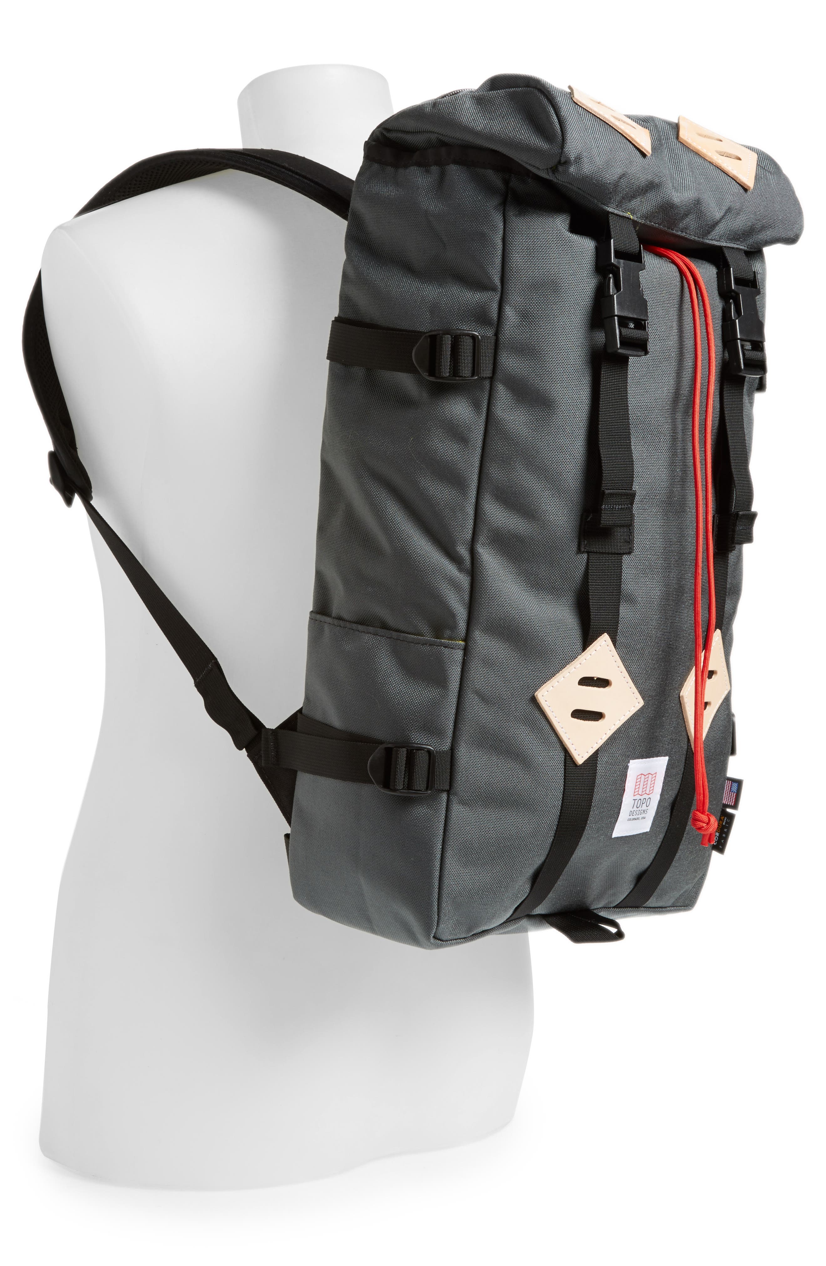 'Klettersack' Backpack, Alternate, color, CHARCOAL
