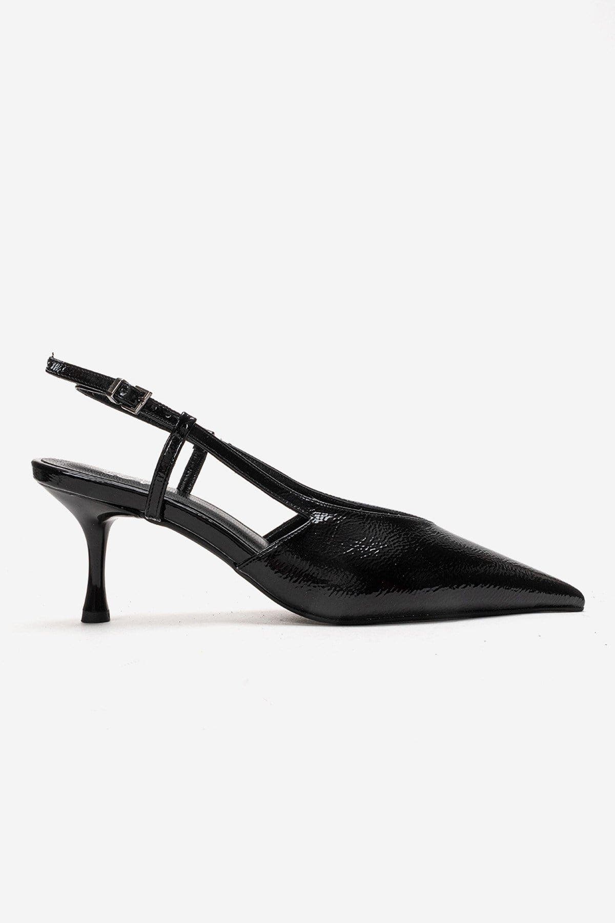 Prologue Shoes Irena Pointed Toe Pump, Alternate, color, Black