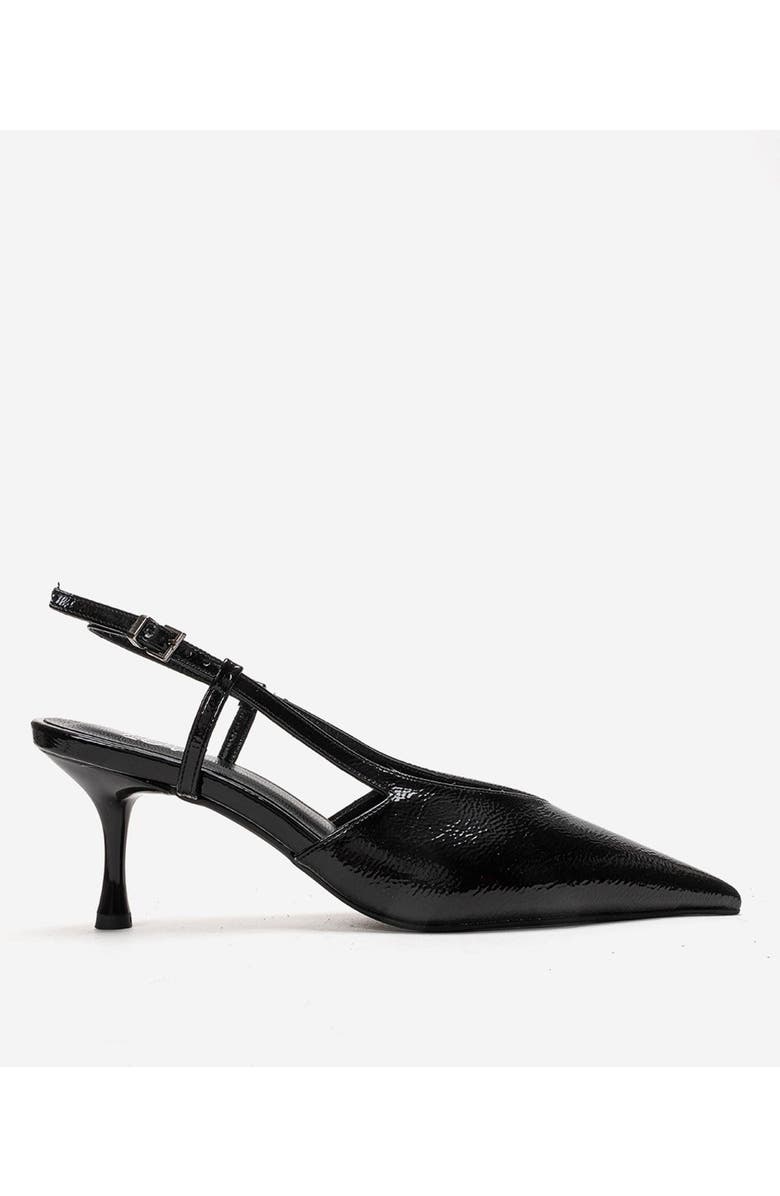 Prologue Shoes Irena Pointed Toe Pump, Alternate, color, Black