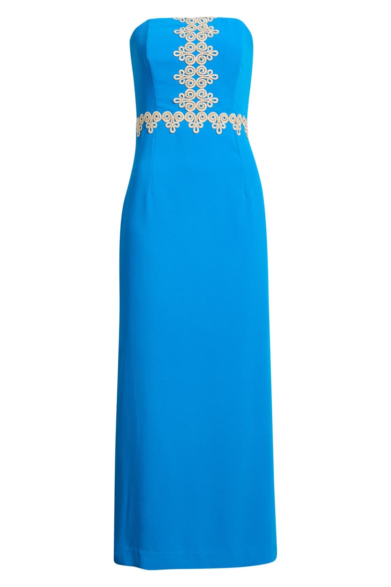 strapless short maxi dress Eden Strapless Maxi Dress