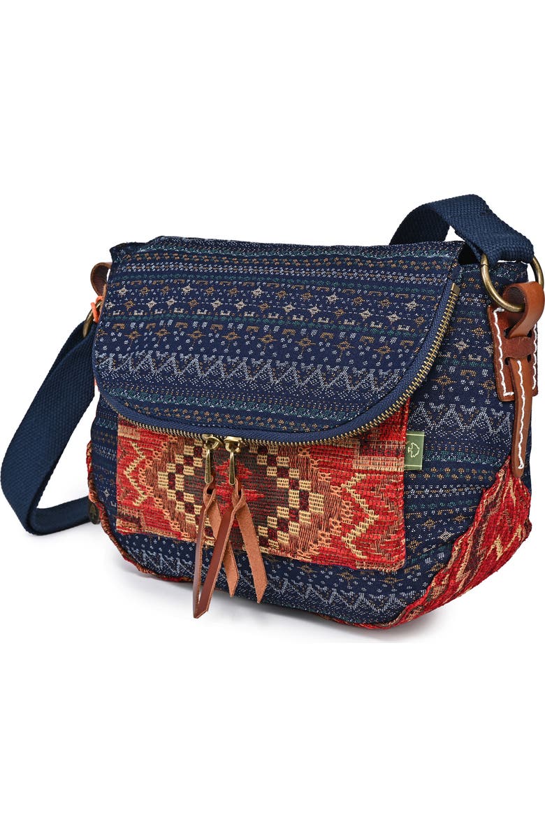 THE SAME DIRECTION Secret Fabric Crossbody Bag, Alternate, color,