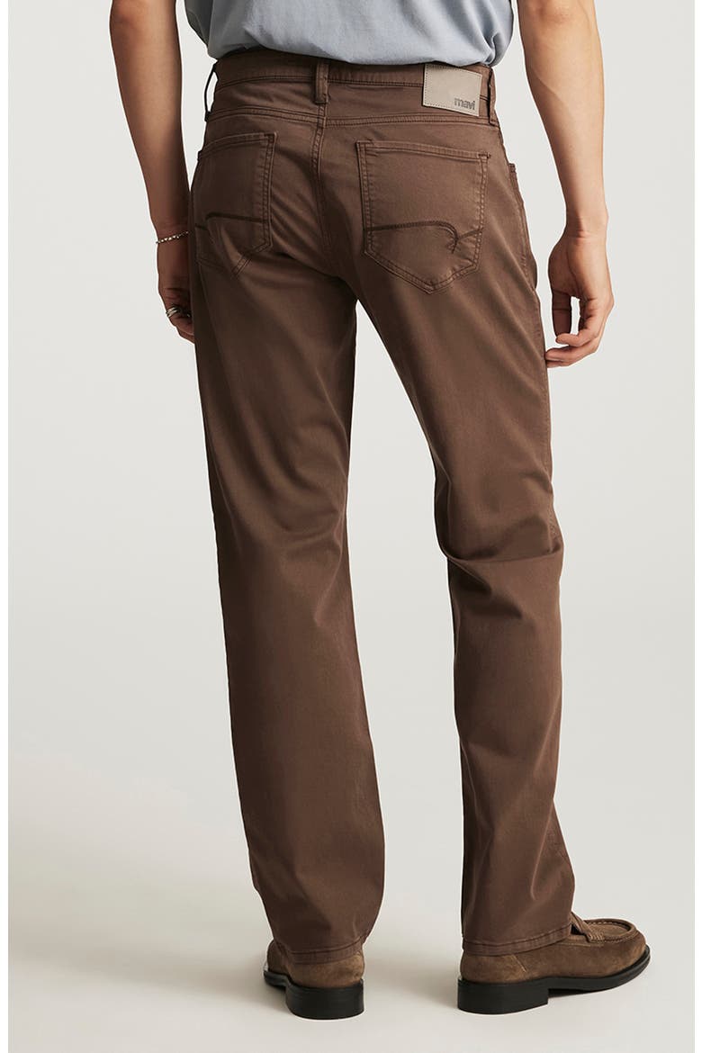 Zach Straight Leg Twill Pants, Alternate, color, MOCHA TWILL