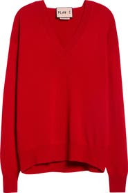 PLAN C Wool and Cashmere V-Neck Sweater