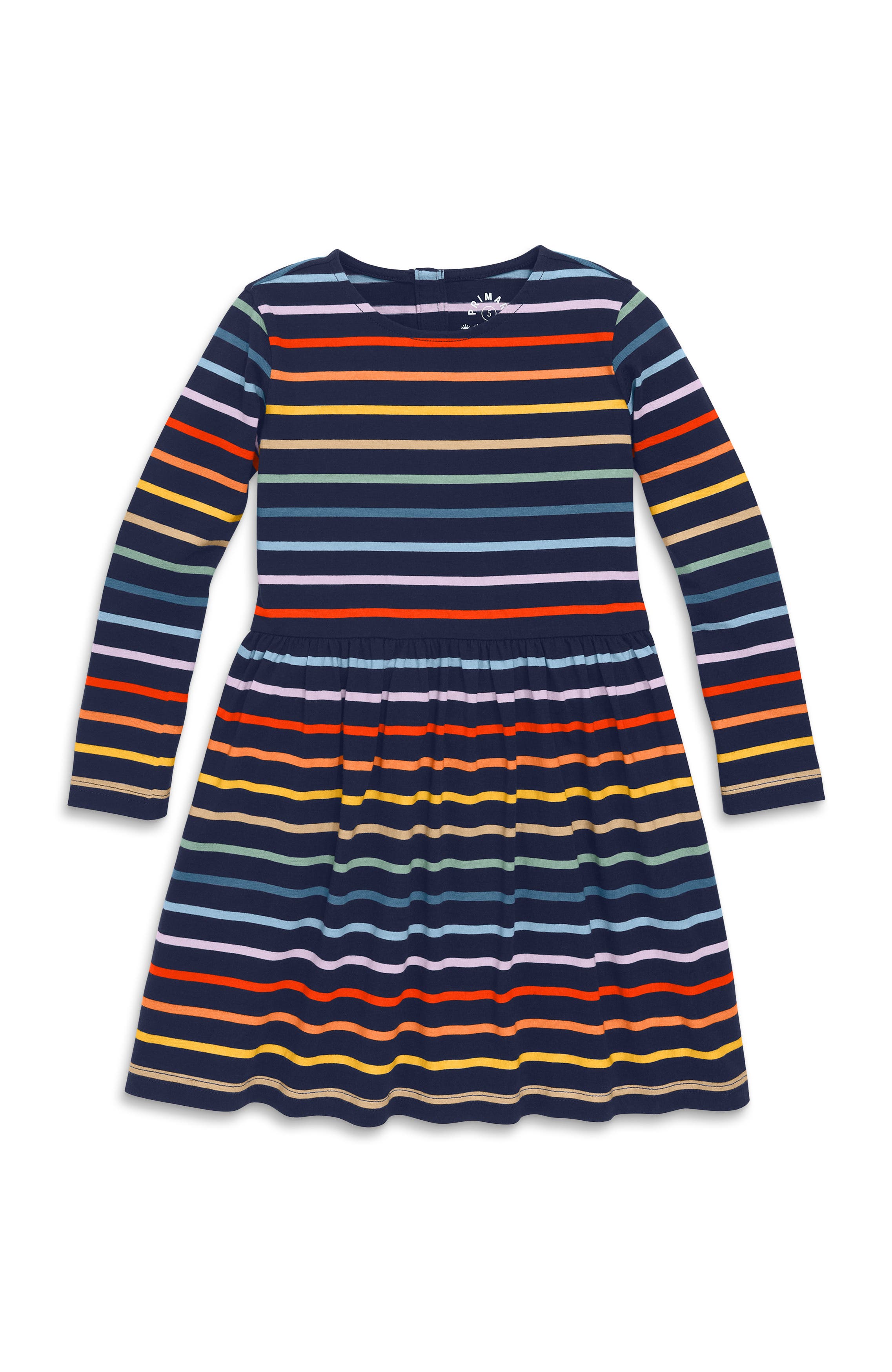 selected Navy/rainbow stripe