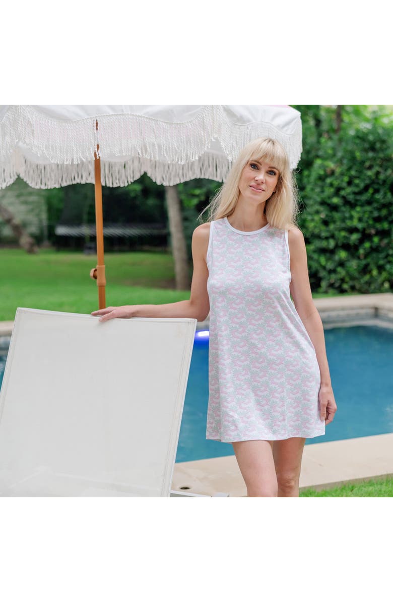 Lila and Hayes Katie Women
s Nightgown, Alternate, color, Poolside Palms