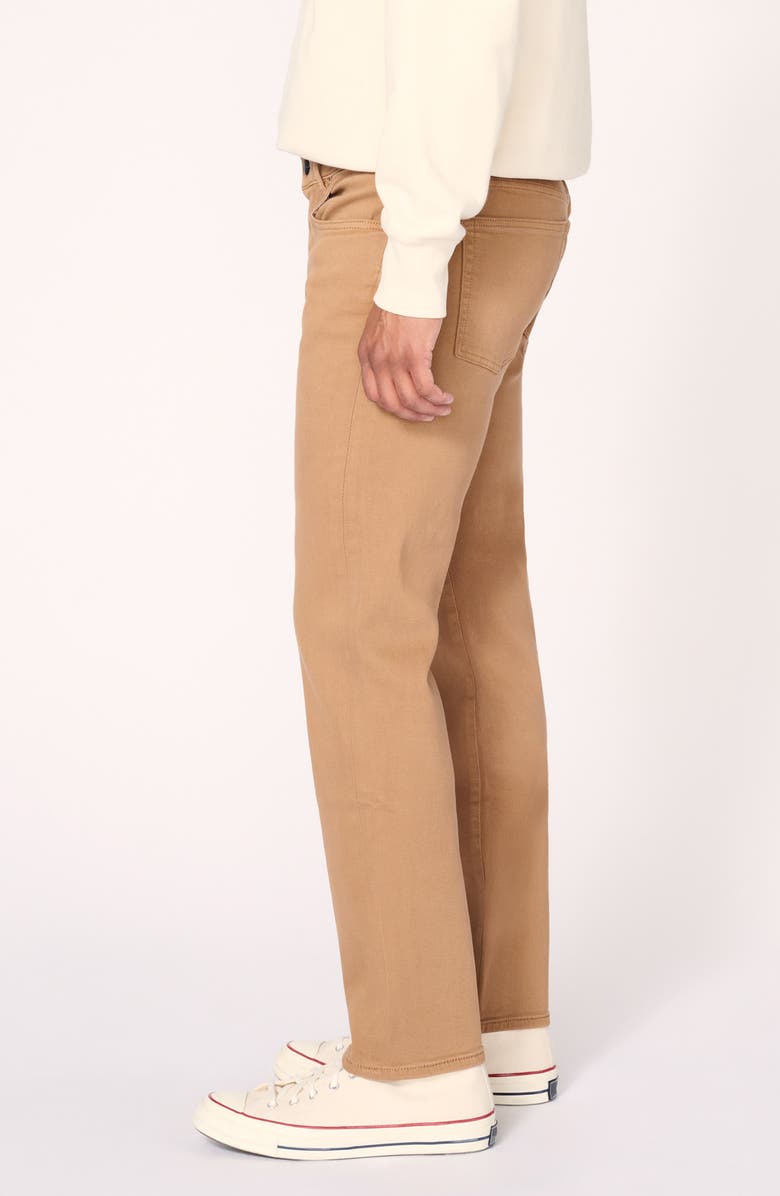 WARP+WEFT ORD Straight Leg Twill Pants, Alternate, color, Tobacco Brown