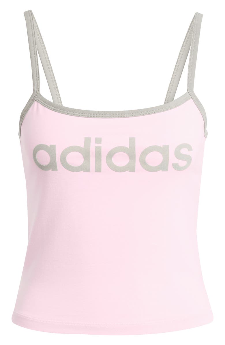 adidas Logo Camisole, Alternate, color, True Pink