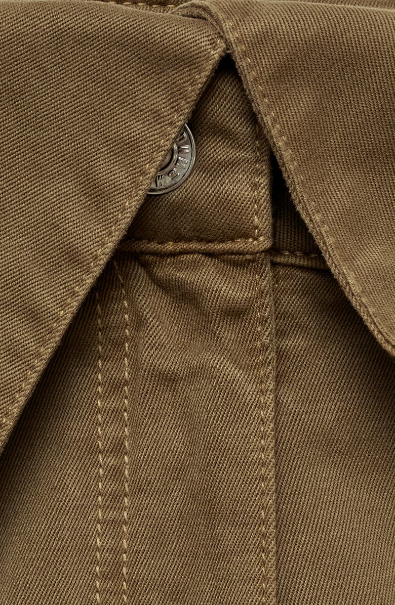 MANGO Turn-Up Waist Wide Leg Cargo Jeans, Alternate, color,