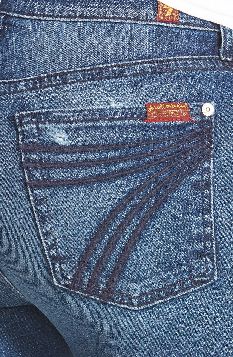 7 For All Mankind <sup>®</sup> b(air) Tailorless Dojo Wide Leg Jeans, Alternate, color,