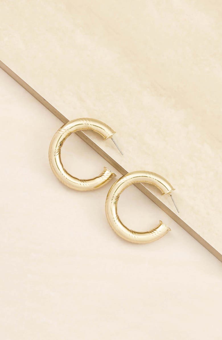 Ettika Hoop Earrings, Alternate, color,