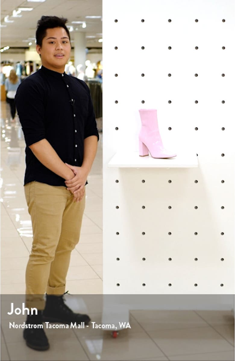 Lynden Block Heel Bootie, sales video thumbnail