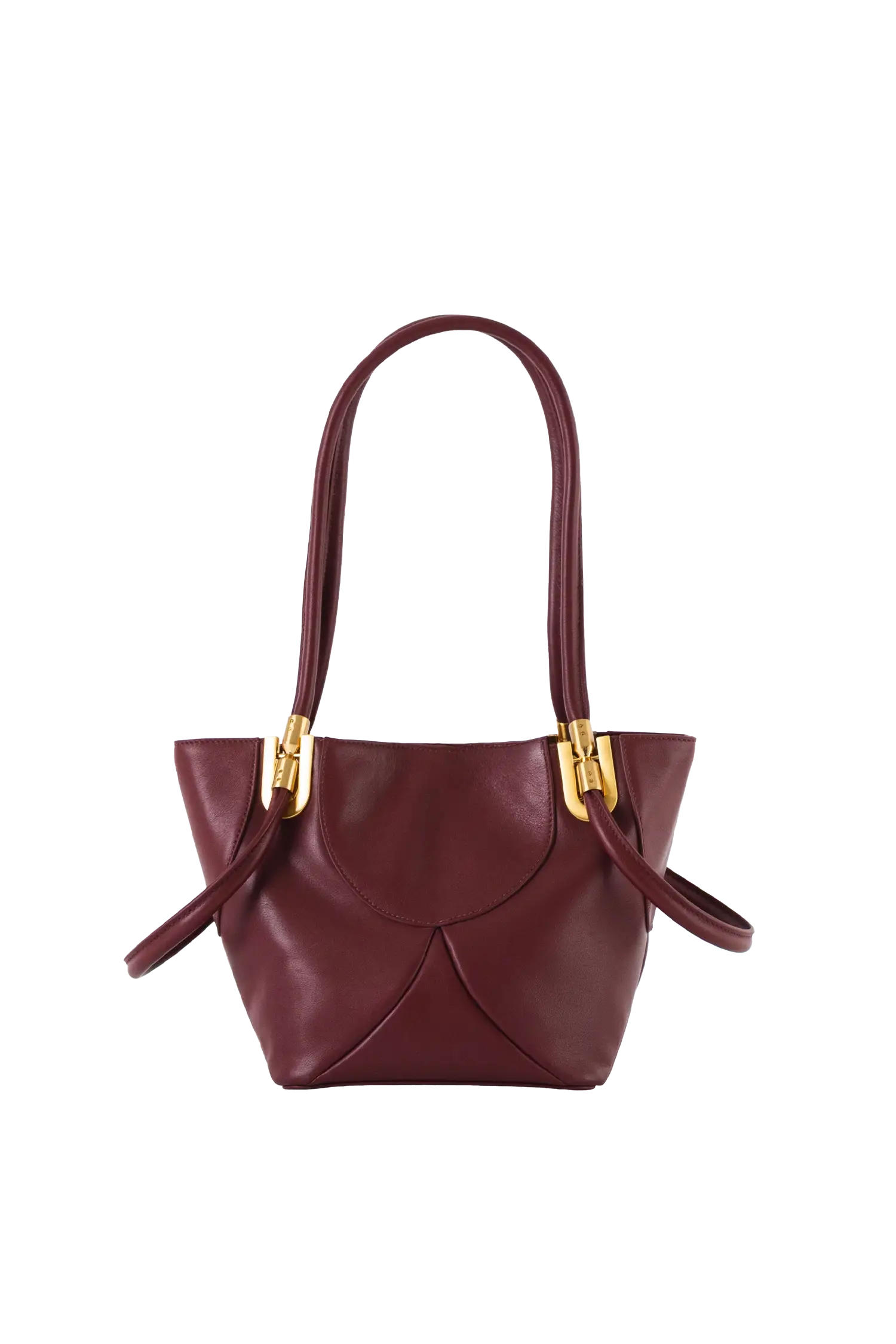 4PM Leather Mini Handbag, Alternate, color, Burgundy
