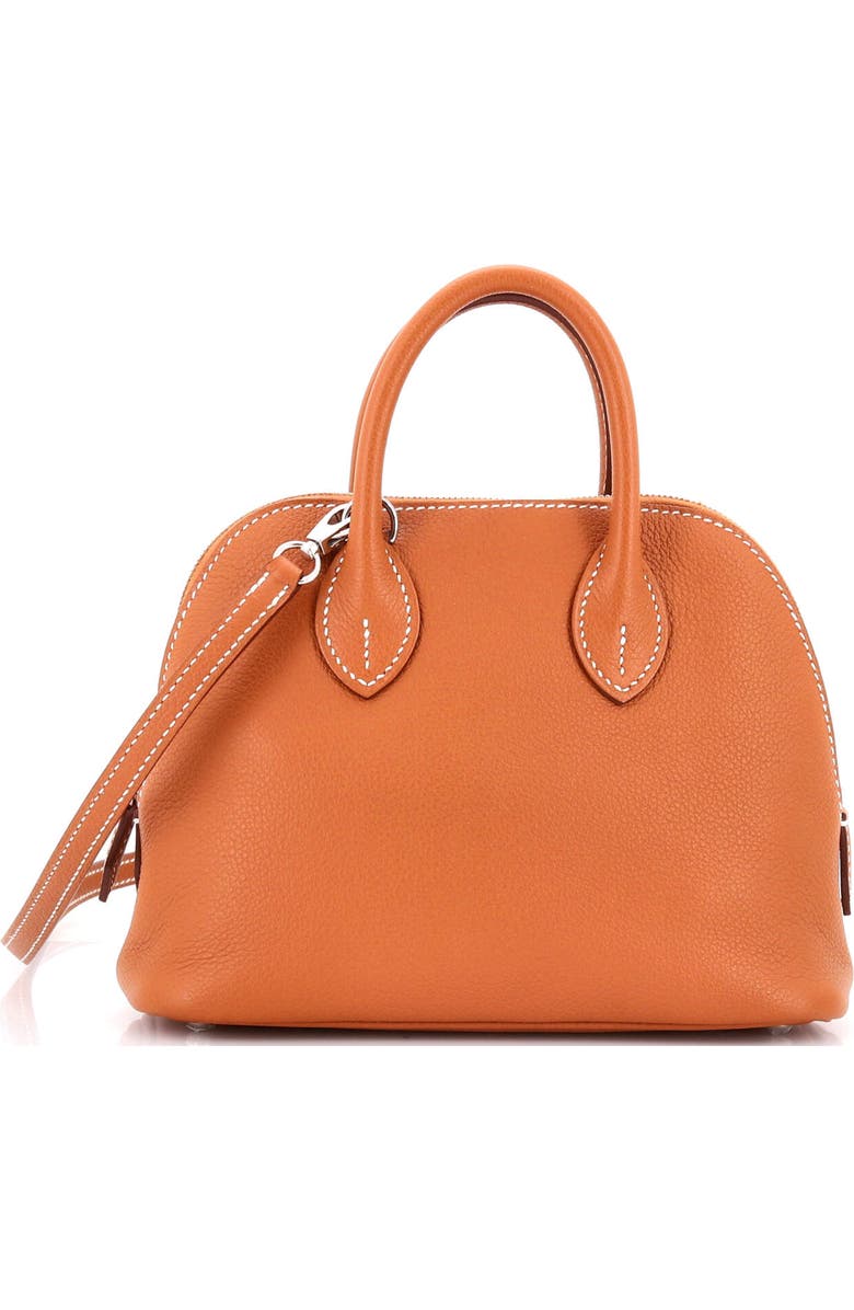 Pre-Owned Hermes Bolide 1923 Bag Evercolor Mini, Main, color, Gold