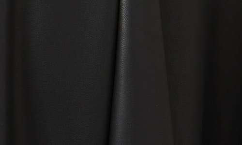 Mm By Max Mara Nocera Faux Leather Godet Midi Skirt In Black