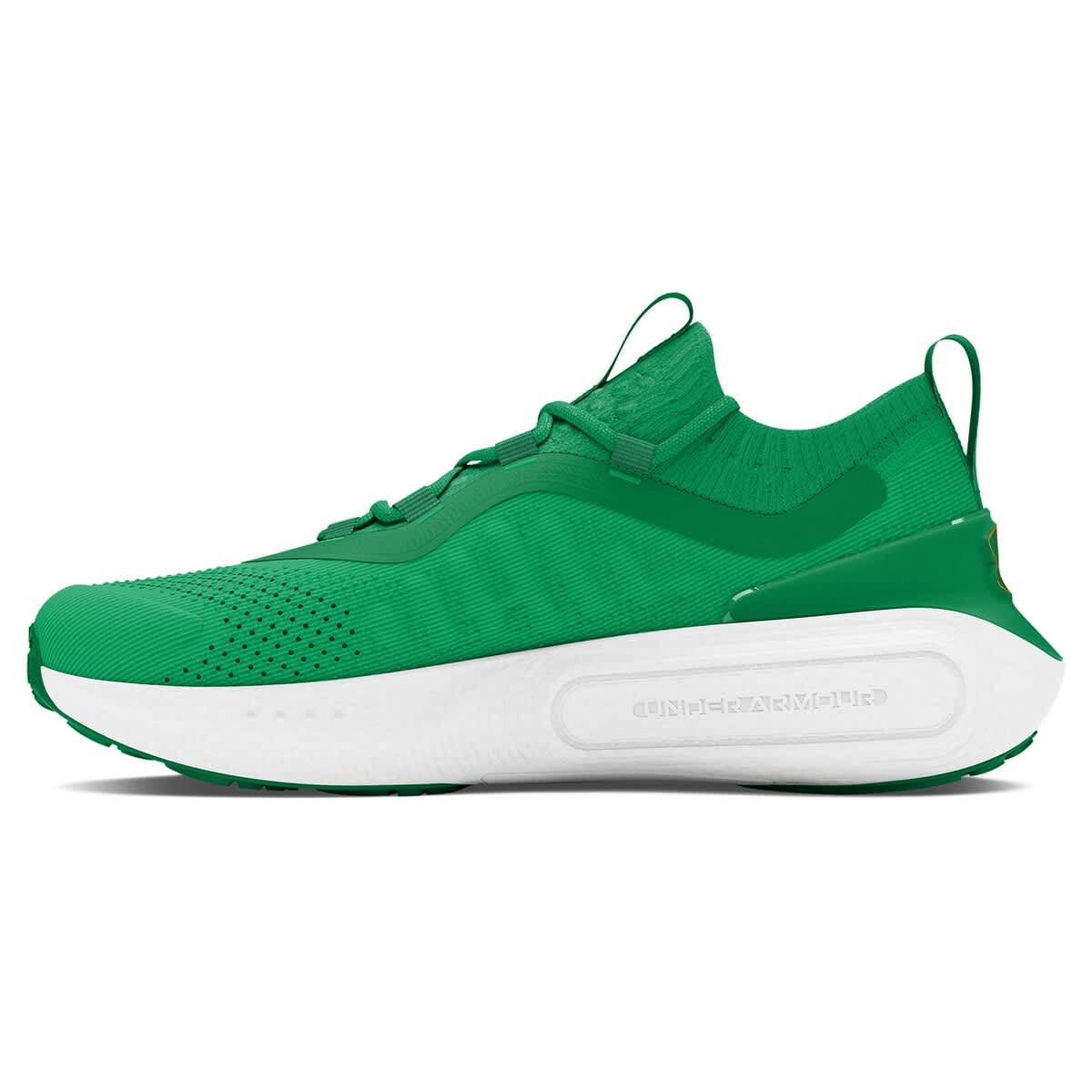 Under Armour Unisex Under Armour Green Notre Dame Fighting Irish Phantom 4 Shoes, Alternate, color, 