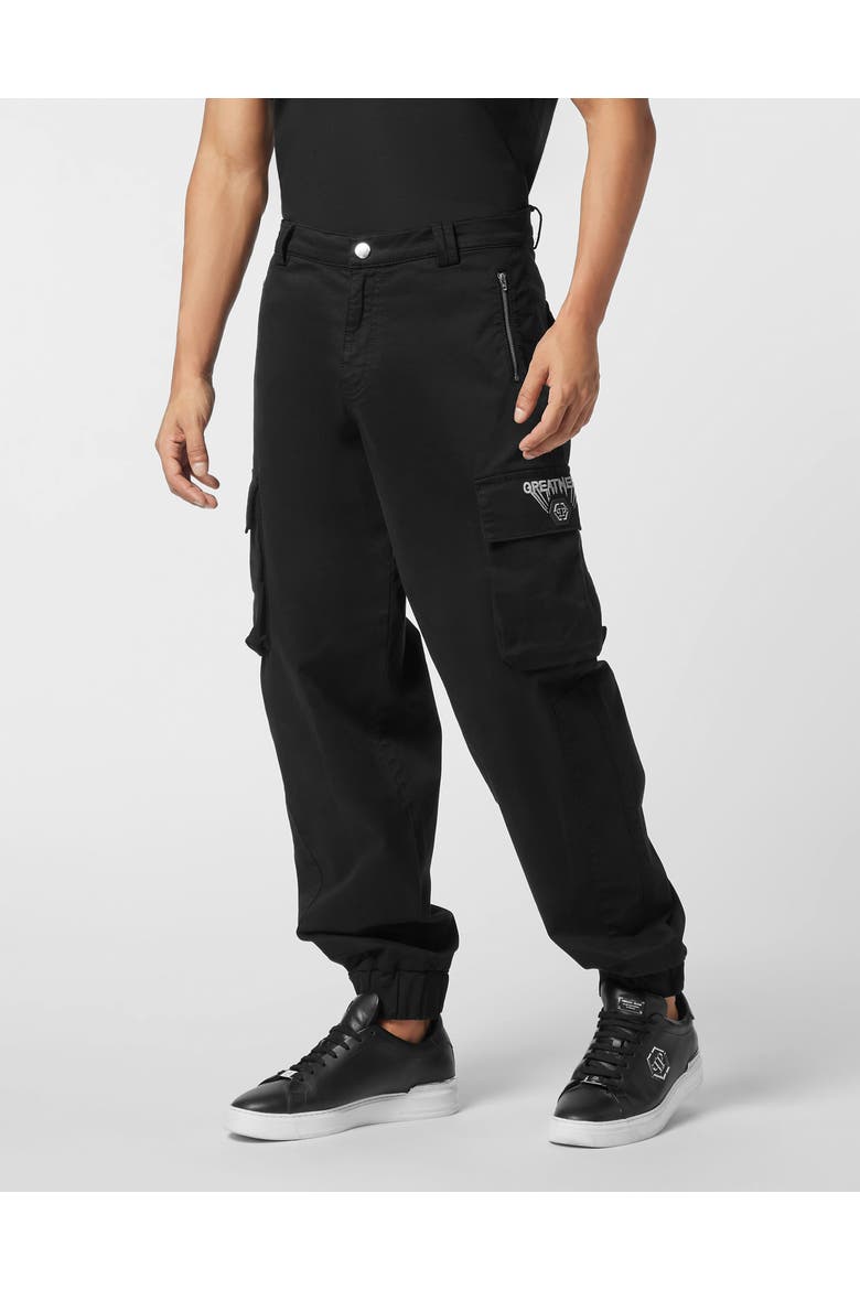 Cargo Pants Greatness Men, Main, color, black