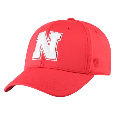 Men's Top of the World Scarlet Nebraska Huskers Phenom One-Fit Flex Hat