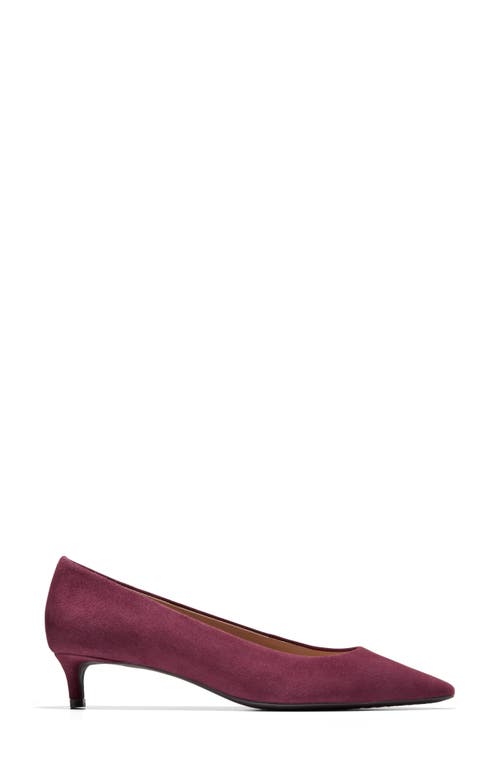 Cole Haan The Go-to Jocelyn Pointed Toe Pump In Purple
