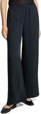 Theory Slit Hem Wide Leg Pants