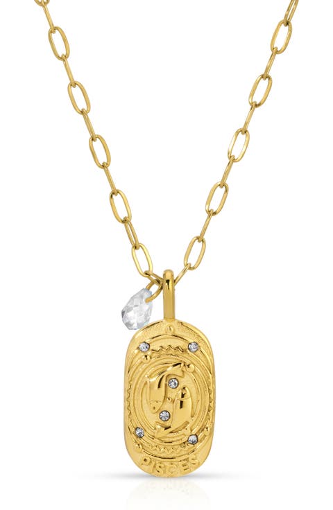Cielo Zodiac Pendant Necklace