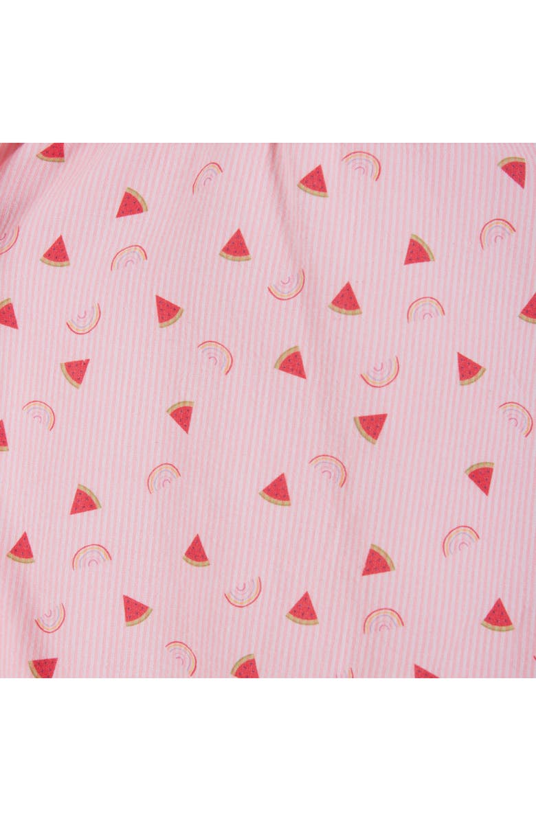 Andy & Evan Kids' Bubble Mixed Media Dress, Alternate, color, Pink