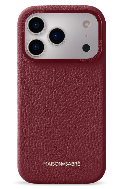 Leather Phone Case (iPhone 17 Pro)