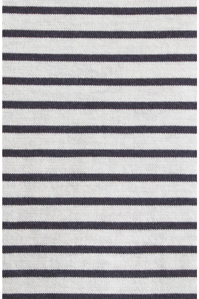 Stripe Lyocell & Cotton Sweater, Alternate, color, 1092 WHITE TO NAVY