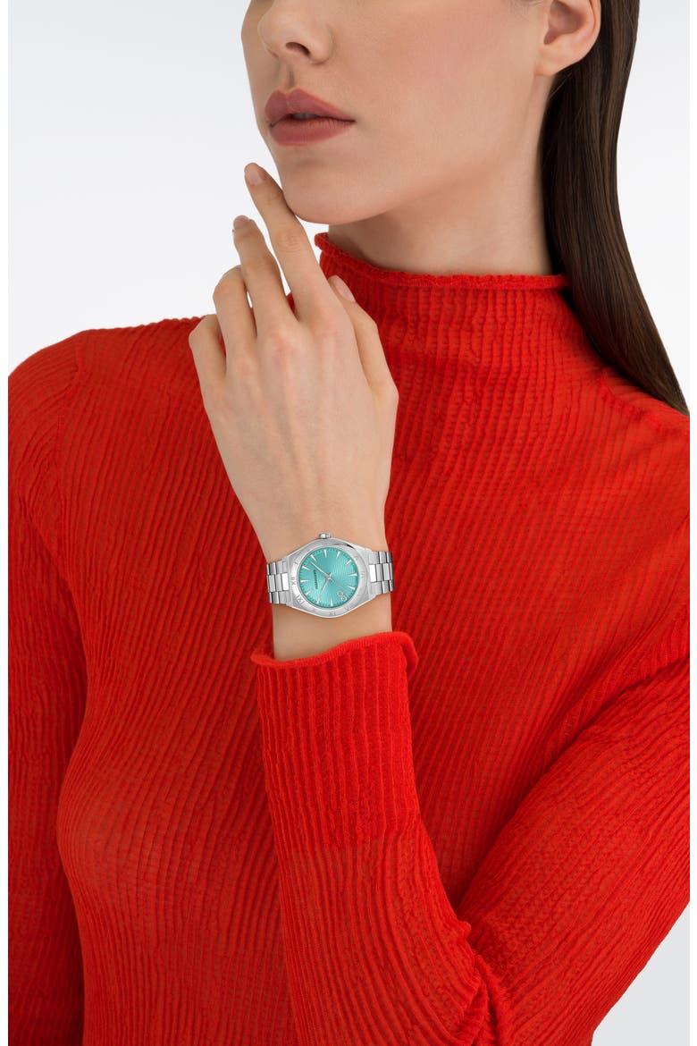Vega Upper East Bracelet Watch, 35mm, Alternate, color, STAINLESS STEEL