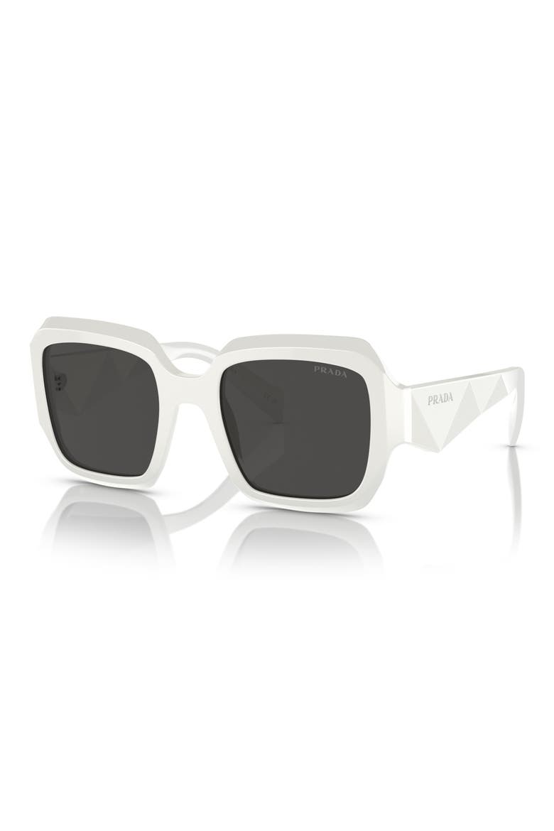 54mm Pillow Sunglasses, Alternate, color, BONE