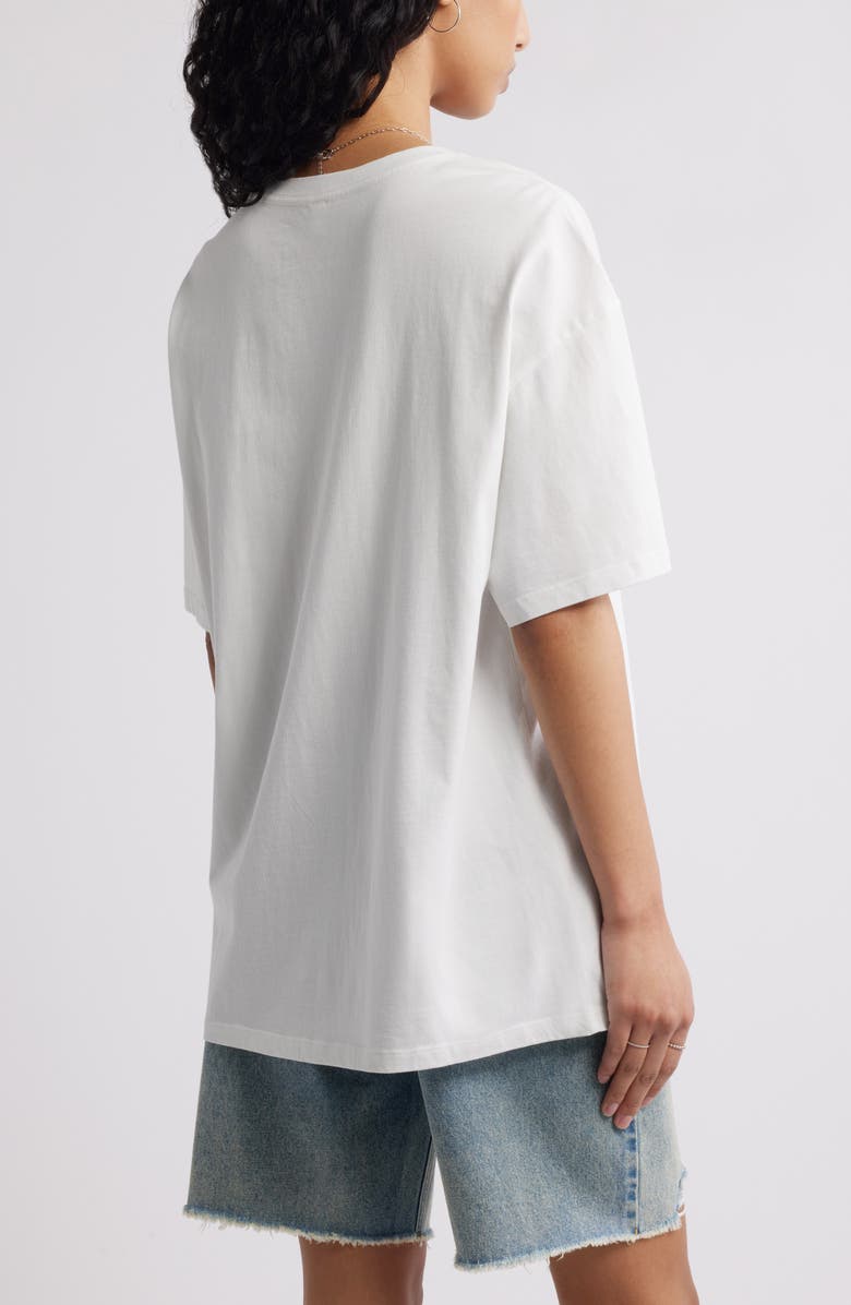 BP. Washed Oversize Cotton T-Shirt, Alternate, color, White Blanc